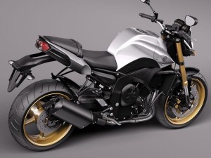 Yamaha FZ8 Fazer 2011 Model 3D