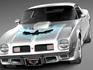 Pontiac Firebird Trans Am 1975 3D Model