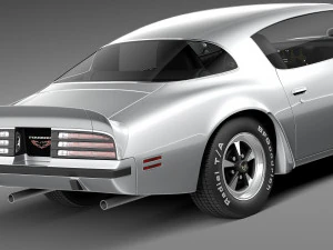 Pontiac Firebird Trans Am 1975 3D Model
