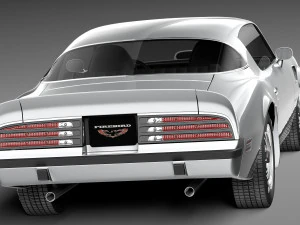 Pontiac Firebird Trans Am 1975 3D Model