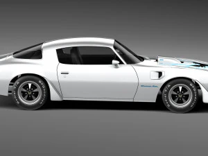 Pontiac Firebird Trans Am 1975 3D Model