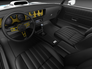 Pontiac Firebird Trans Am 1975 3Dモデル