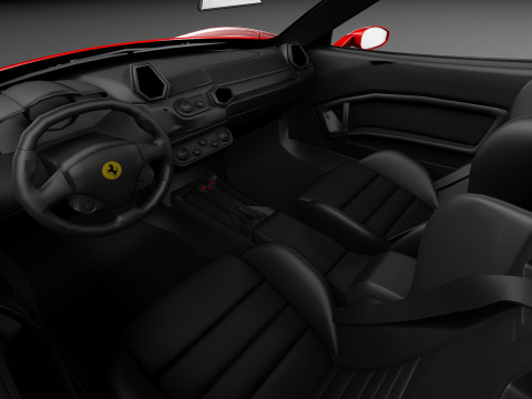 Ferrari 458 Spider 2013 3D मॉडल