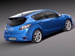 Mazda 3 Hatchback 2012 European Modelo 3D
