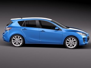 Mazda 3 Hatchback 2012 European Modelo 3D