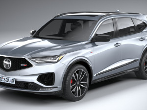 Acura MDX Type S 2022 3D 模型