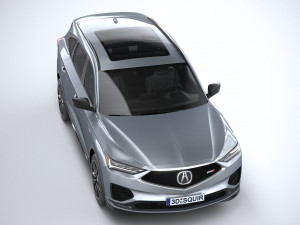 Acura MDX Type S 2022 3D 模型