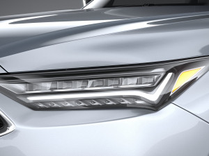 Acura MDX Type S 2022 3D 模型