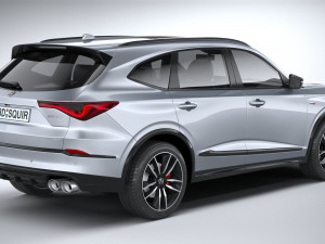Acura MDX Type S 2022 3D 模型