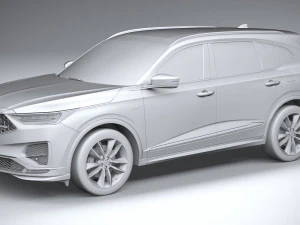 Acura MDX Type S 2022 3D Model