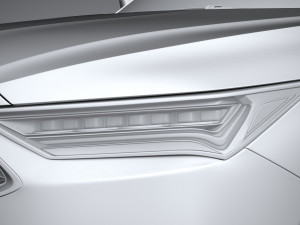 Acura MDX Type S 2022 3D 模型