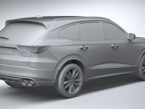 Acura MDX Type S 2022 3D 模型