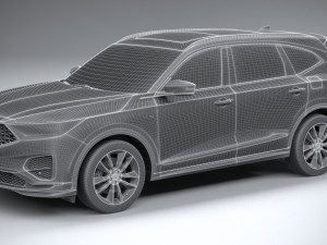 Acura MDX Type S 2022 3D 模型