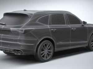 Acura MDX Type S 2022 3D 模型