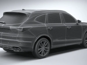Acura MDX Type S 2022 3D Model