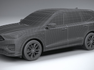 Acura MDX Type S 2022 3D 模型