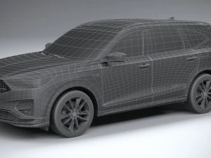 Acura MDX Type S 2022 3D Model