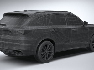 Acura MDX Type S 2022 3D 模型