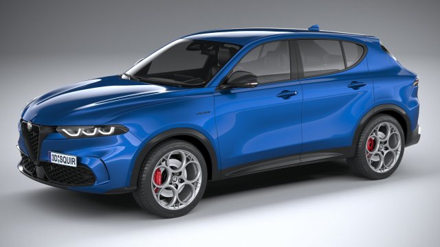 Alfa Romeo Tonale 2023 3D मॉडल .c4d .max .obj .3ds .fbx .stl .blend 
