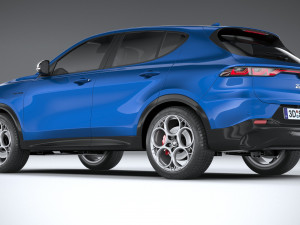 Alfa Romeo Tonale 2023 3D मॉडल