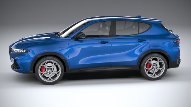 Alfa Romeo Tonale 2023 3D Model in SUV 3DExport