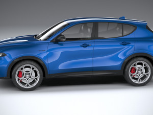 Alfa Romeo Tonale 2023 3D मॉडल