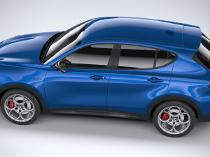 Alfa Romeo Tonale 2023 3D मॉडल