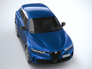 Alfa Romeo Tonale 2023 3D मॉडल