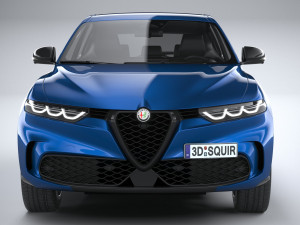 Alfa Romeo Tonale 2023 3D मॉडल