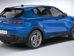Alfa Romeo Tonale 2023 3D मॉडल
