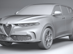 Alfa Romeo Tonale 2023 3D मॉडल
