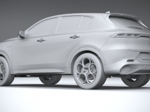 Alfa Romeo Tonale 2023 3D मॉडल