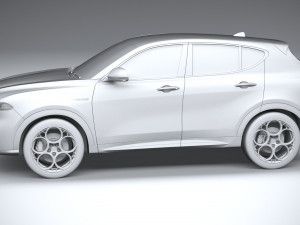 Alfa Romeo Tonale 2023 3D मॉडल