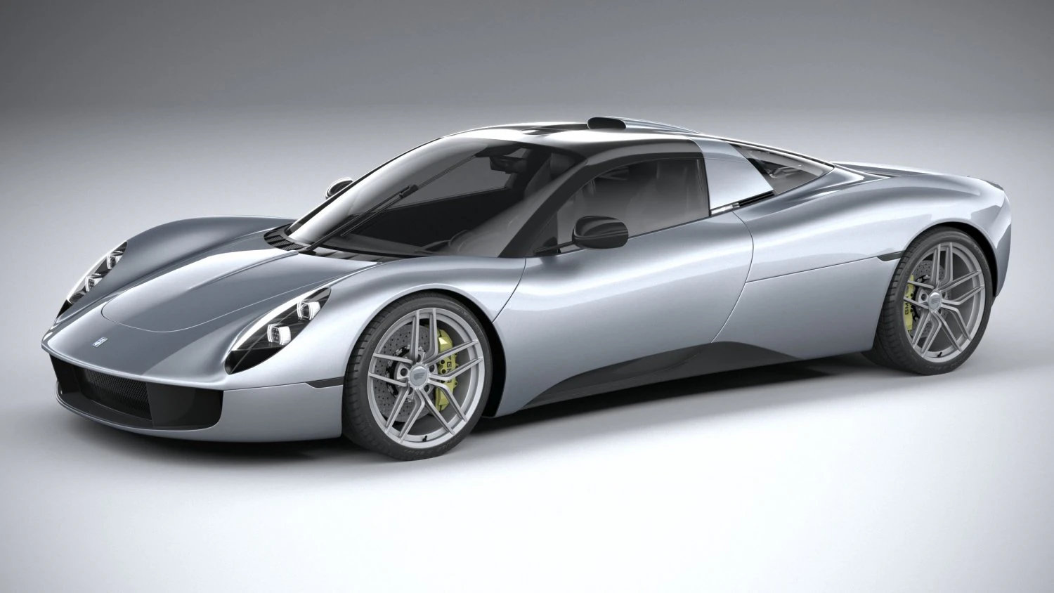 Gordon Murray T33 2024 3D Model .c4d .max .obj .3ds .fbx .stl .blend 