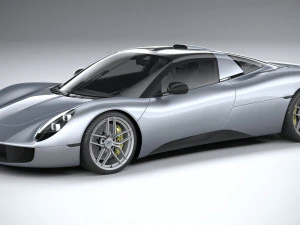 Gordon Murray T33 2024 3D Modell