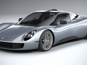 Gordon Murray T33 2024 Modello 3D