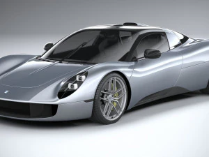 Gordon Murray T33 2024 3D Model