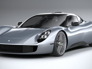 Gordon Murray T33 2024 Modello 3D