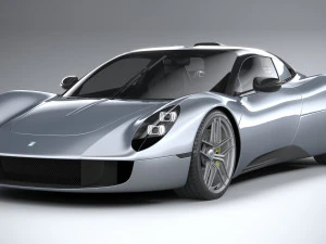 Gordon Murray T33 2024 3D Model