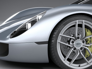 Gordon Murray T33 2024 Modello 3D