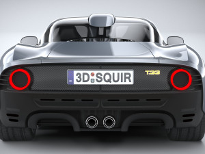 Gordon Murray T33 2024 Modello 3D