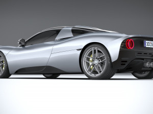 Gordon Murray T33 2024 Modello 3D
