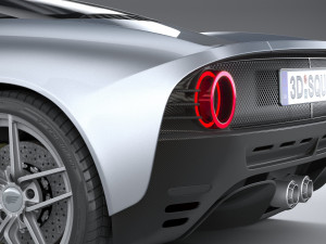 Gordon Murray T33 2024 Modello 3D