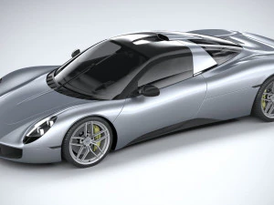 Gordon Murray T33 2024 3D Model