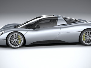 Gordon Murray T33 2024 Modello 3D