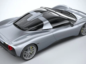 Gordon Murray T33 2024 3D Model