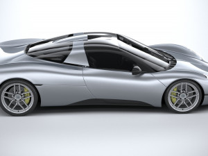 Gordon Murray T33 2024 Modello 3D