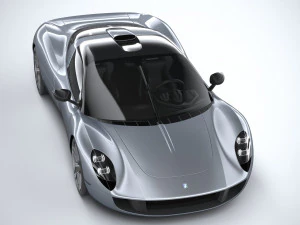 Gordon Murray T33 2024 3D Model