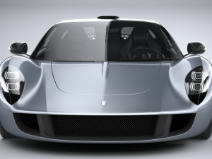 Gordon Murray T33 2024 Modello 3D
