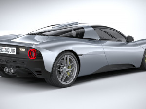 Gordon Murray T33 2024 Modello 3D